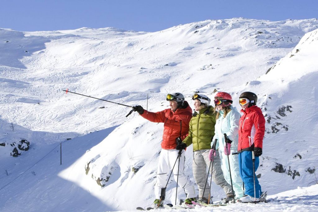 hemsedal ski gruppe familie