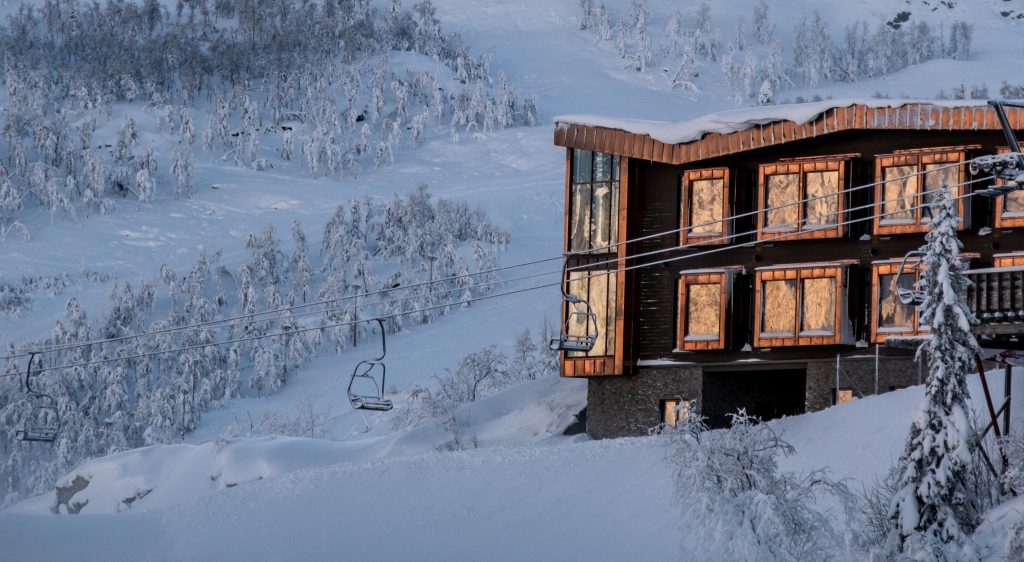 skarsnuten hotel winter ski lift