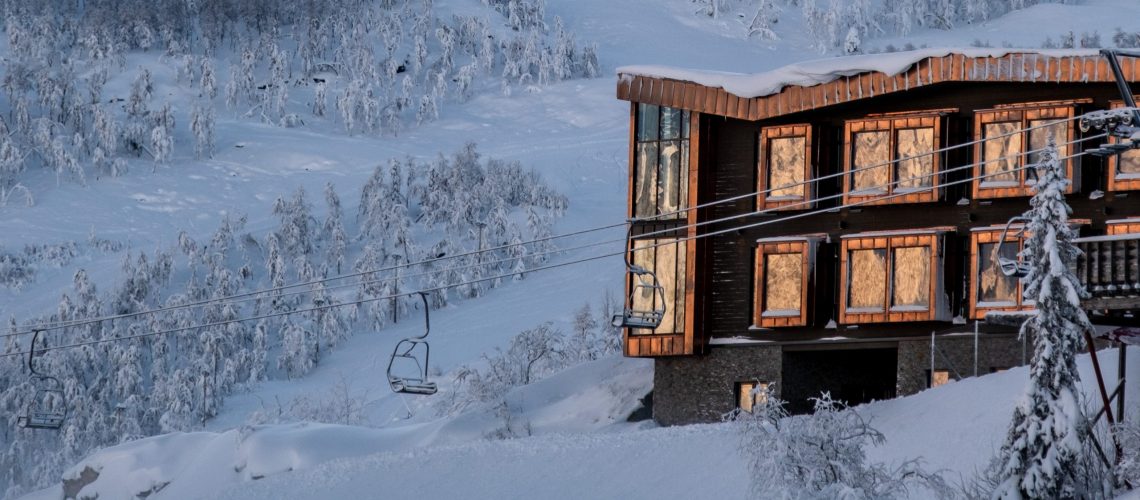 skarsnuten hotel winter ski lift